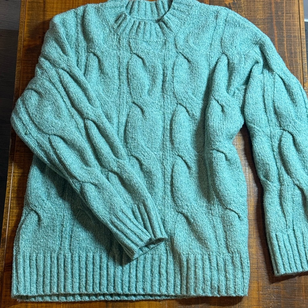 American Eagle Outfitters Soft Green Sweater